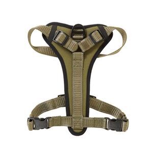Kong Small (S) Dog Harness Ultra Durable Neoprene Padded Chest Plate Army Green